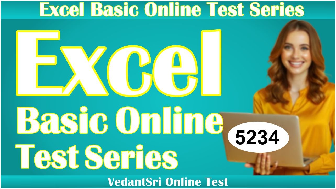 Excel Basic Online Test Series 5234