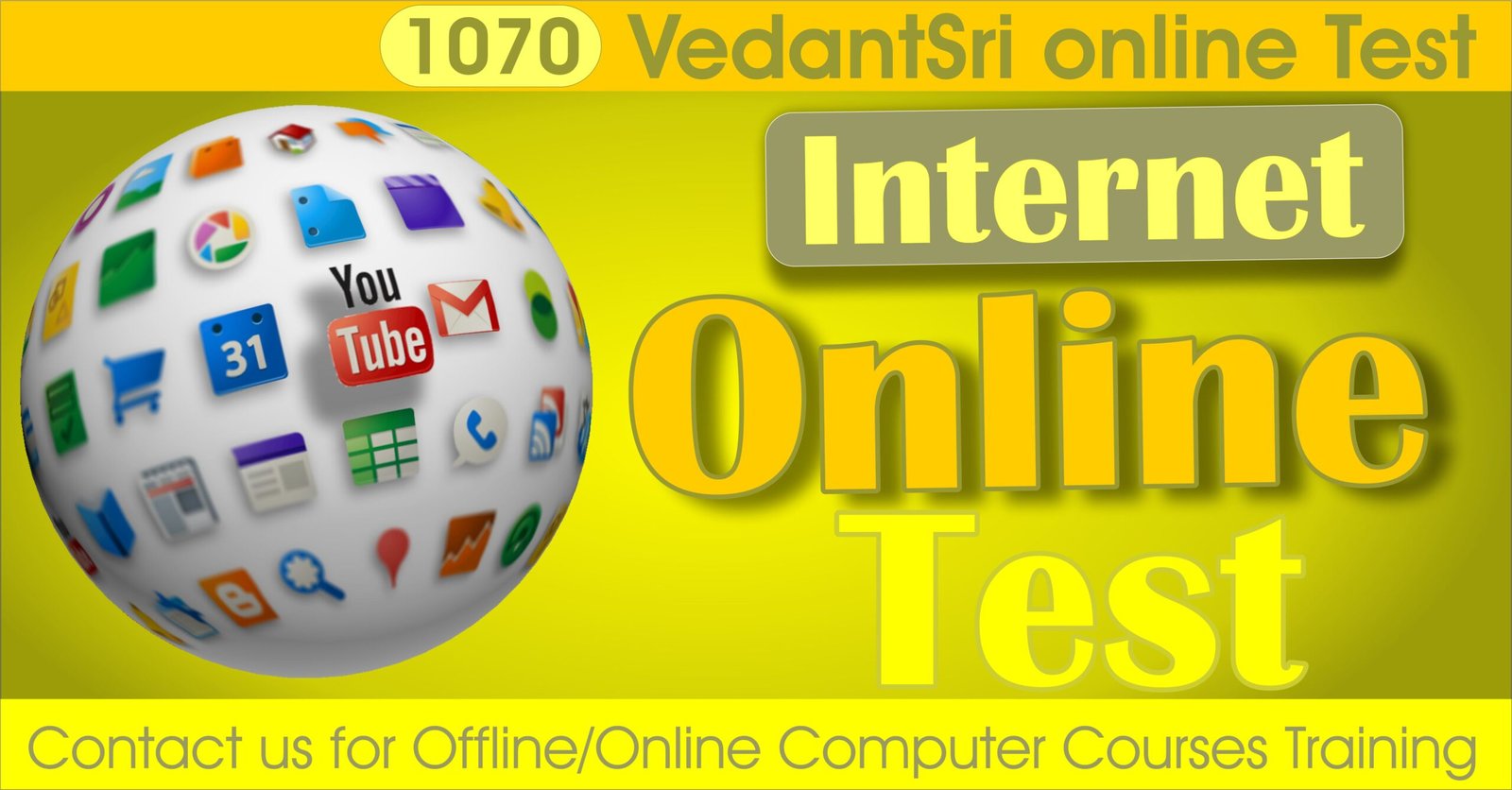 Internet Online Test Series 1070 - MS Word Class